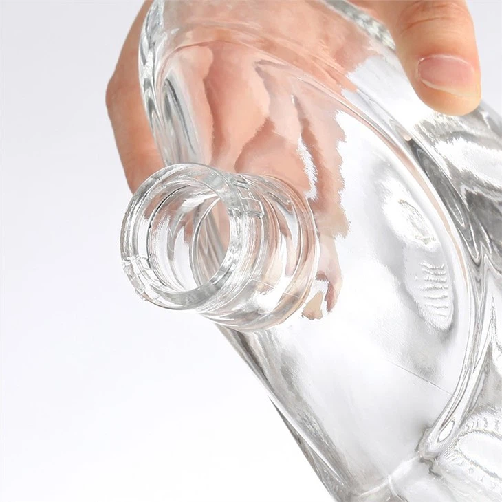 Glass Bottle To Put Whiskey in