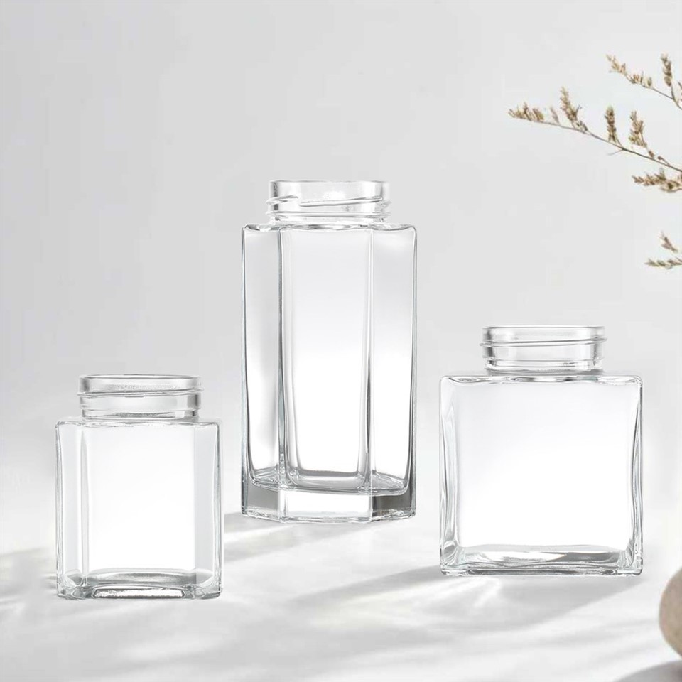 Customized Storage Glass Bottles Coffee Jars suppliers